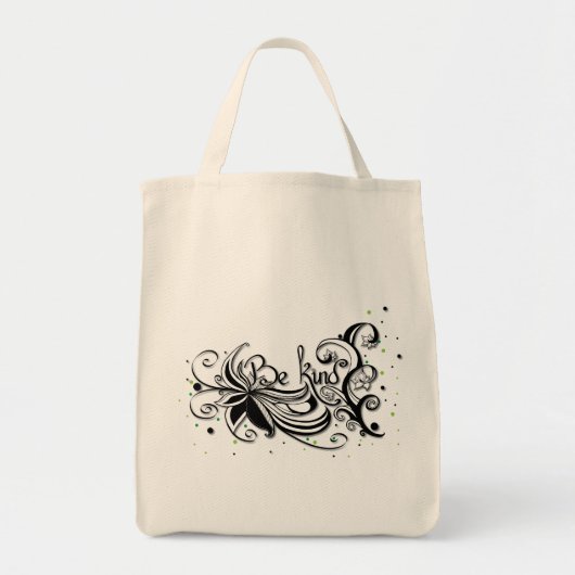 BEN ER EEN SOORT! Inspirerend kalligrafie Tote Bag (Voorkant)