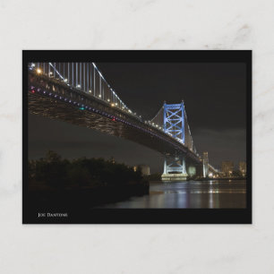 Ben Franklin Bridge Briefkaart