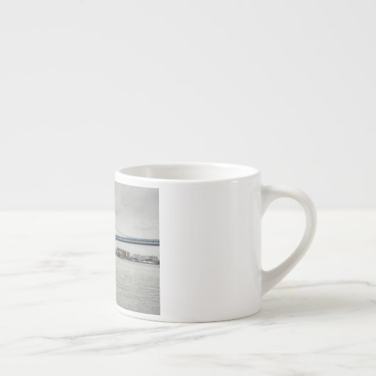Ben Franklin Bridge Espresso Kop (Rechts)