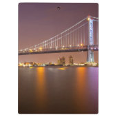 Ben Franklin Bridge Klembord (Achterkant)
