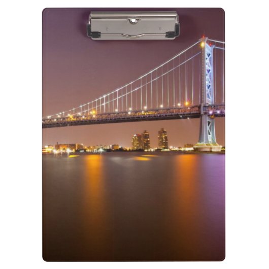 Ben Franklin Bridge Klembord (Voorkant)