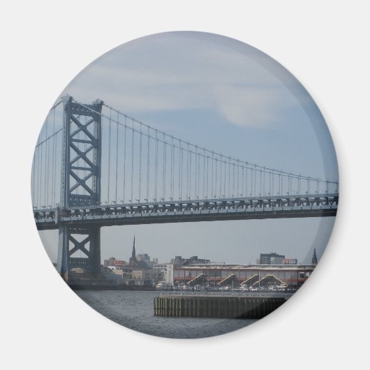 Ben Franklin Bridge Magneet (Voorkant)