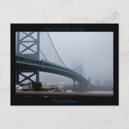 Ben Franklin Bridge Philadelphia Briefkaart
