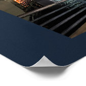 Ben Franklin Bridge Philadelphia Poster (Hoek)