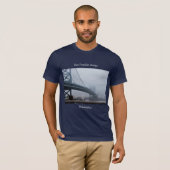 Ben Franklin Bridge Philadelphia T-shirt (Voorkant volledig)