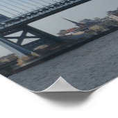 Ben Franklin Bridge Poster (Hoek)
