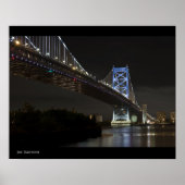 Ben Franklin Bridge Poster (Voorkant)