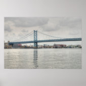 Ben Franklin Bridge Poster (Voorkant)
