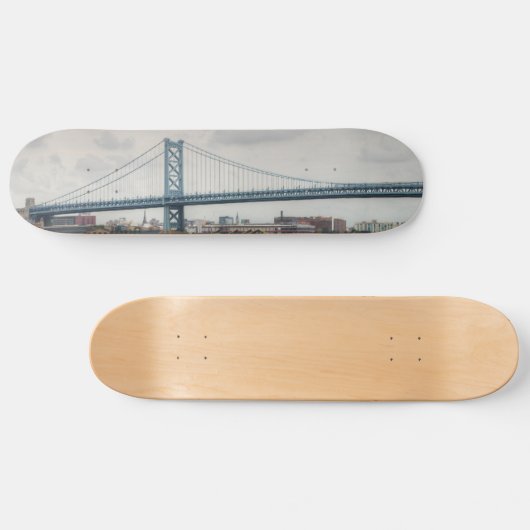 Ben Franklin Bridge Skateboard (Horizontaal)