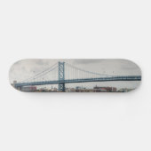 Ben Franklin Bridge Skateboard (Horizontaal)
