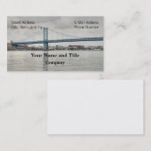 Ben Franklin Bridge Visitekaartje (Voorkant / Achterkant)