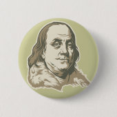 Ben Franklin Button (Voorkant)
