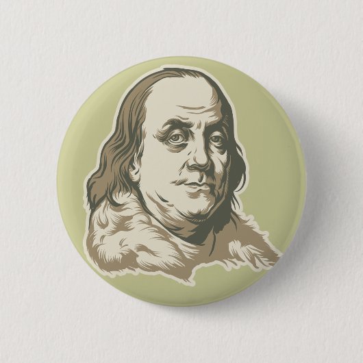 Ben Franklin Button (Voorkant)