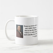 Ben Franklin Citaat 2b Koffiemok (Links)