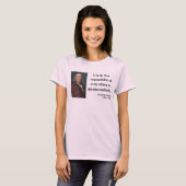 Ben Franklin Citaat 3b T-shirt (Voorkant volledig)