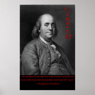 Ben Franklin - De mensen die bewegen Poster