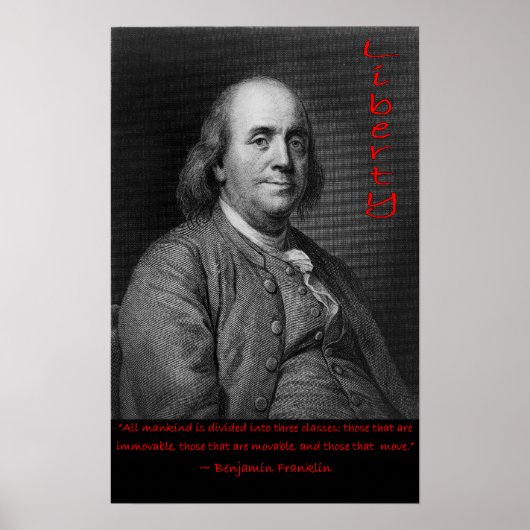 Ben Franklin - De mensen die bewegen Poster (Voorkant)