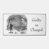 Ben Franklin Guilty beschuldigd Bureaumat (Voorkant)