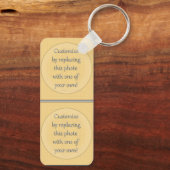 Ben Franklin Hundred Dollar Bill Sleutelhanger (Achterkant)