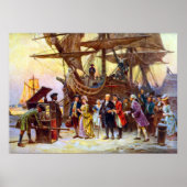 Ben Franklin keert terug naar Philadelphia Poster (Voorkant)