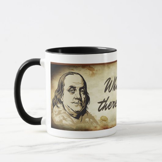 Ben Franklin Liberty Quote Mok (Links)