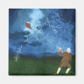 Ben Franklin Magneet (Voorkant)