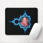 Ben Franklin Mandelbrot Fractal Muismat (Met muis)