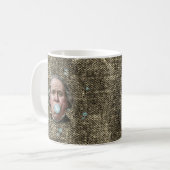 Ben Franklin met kauwgom Koffiemok (Voorkant links)