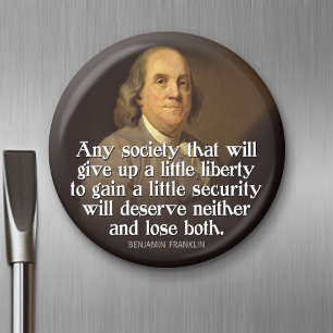Ben Franklin: Om het even welke maatschappij die Magneet