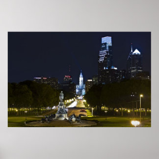 Ben Franklin Parkway Poster