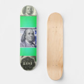 Ben Franklin Persoonlijk Skateboard (Voorkant)
