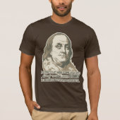 Ben Franklin Quote Shirt (Voorkant)