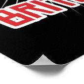 Ben Franklin too Cool voor de Britse regering Poster (Hoek)