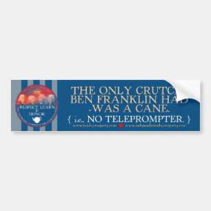 Ben Franklin vs. TOTUS Bumpersticker