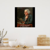 Ben Franklin Wijsheid Quote "Any Fool Poster Print (Keuken)