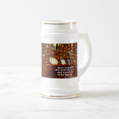 Ben Franklin's beroemde Beer Quote Bierpul (Voorkant rechts)