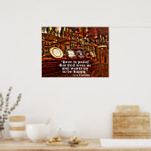 Ben Franklin's beroemde Beer Quote Poster (Keuken)