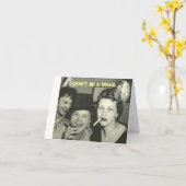 Ben geen Belemmering… laten we Partij Kaart (Gele Bloem)