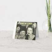 Ben geen Belemmering… laten we Partij Kaart (Voorkant)