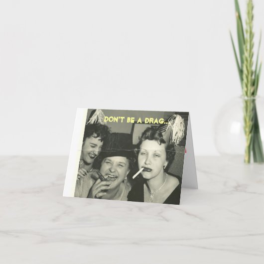 Ben geen Belemmering… laten we Partij Kaart (Voorkant)