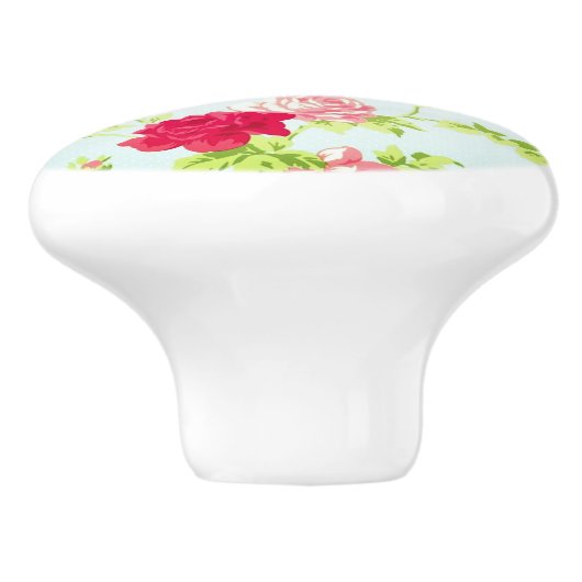 Ben geen Blauwe  Stijlknoop/Trekknop Keramische Knop (Zijkant)