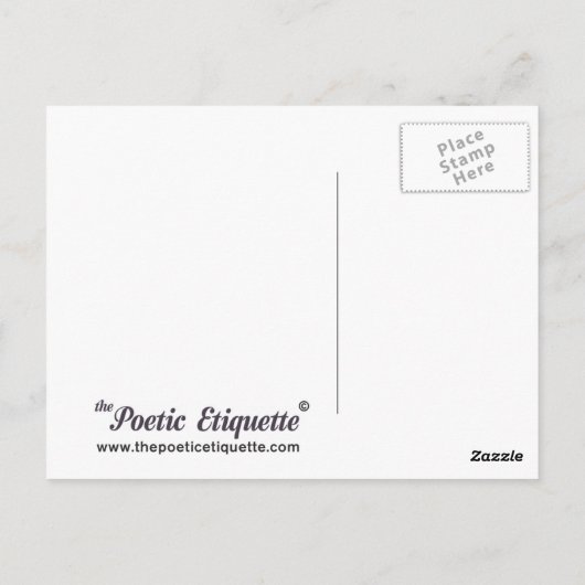 Ben geen Klimplant Briefkaart (Achterkant)