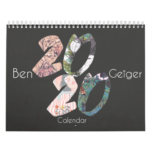 Ben Geiger Art 2019 Agenda Kalender (Hoes)