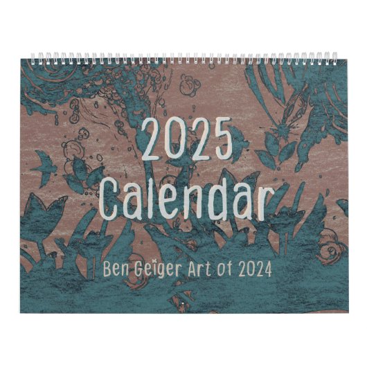 Ben Geiger Art 2025 Kalender (Hoes)