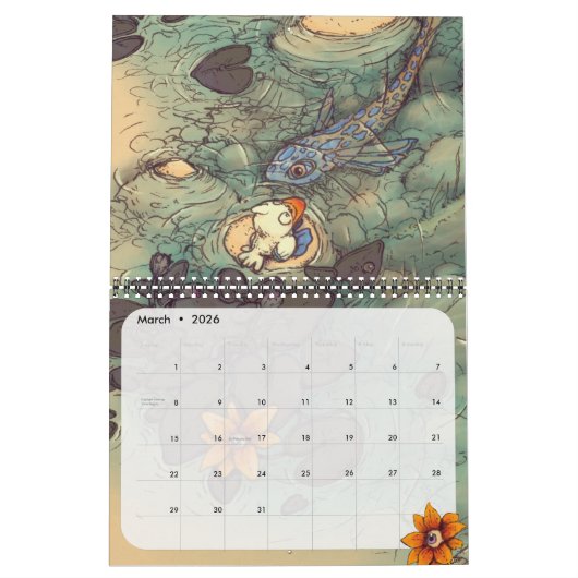 Ben Geiger Kunst van het jaar 2024 Kalender (Mar 2026)