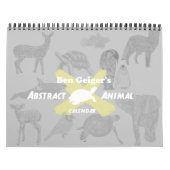 Ben Geiger's Abstracte dierkalender Kalender (Hoes)