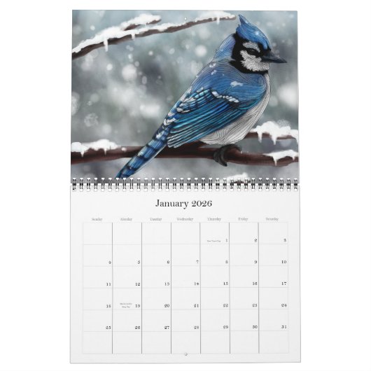 Ben Geiger's Abstracte dierkalender Kalender (Jan 2026)