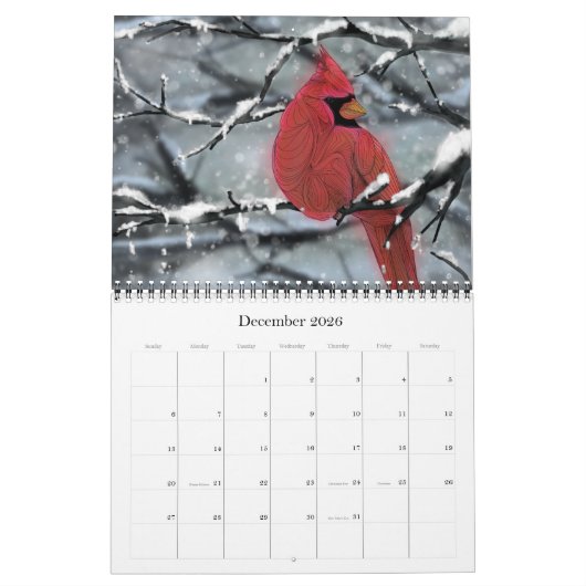 Ben Geiger's Abstracte dierkalender Kalender (Dec 2026)