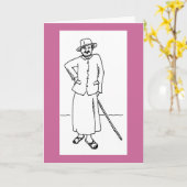 Ben Gelukkige 2 Kaart (Gele Bloem)