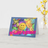 BEN GELUKKIGE VERJAARDAG: De Kaart van de (Gele Bloem)